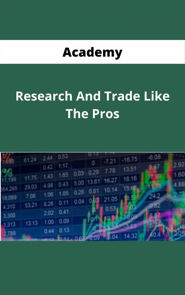 Academy – Research And Trade Like The Pros – Available Now !!!