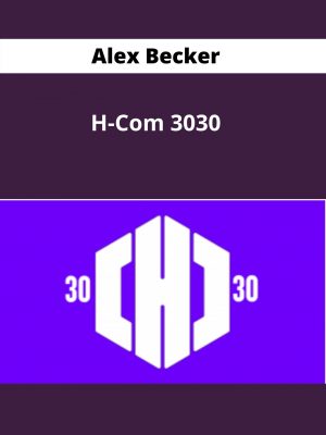Alex Becker – H-com 3030 – Available Now!!!
