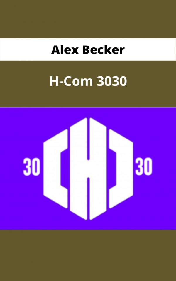 Alex Becker – H-com 3030 – Available Now !!!