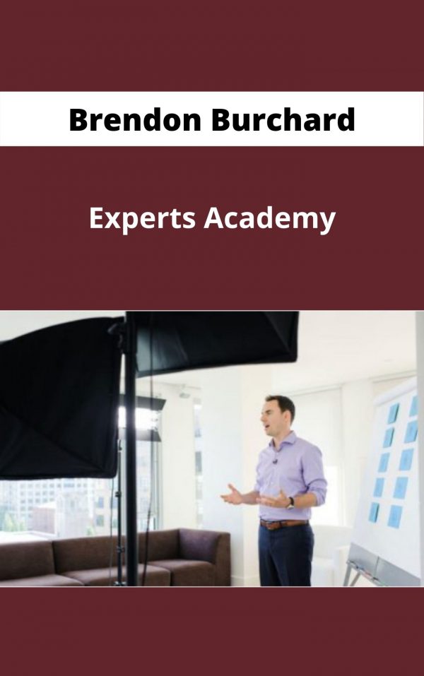 Brendon Burchard – Experts Academy – Available Now!!!