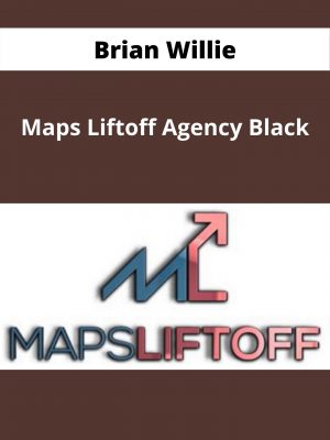Brian Willie – Maps Liftoff Agency Black – Available Now!!!