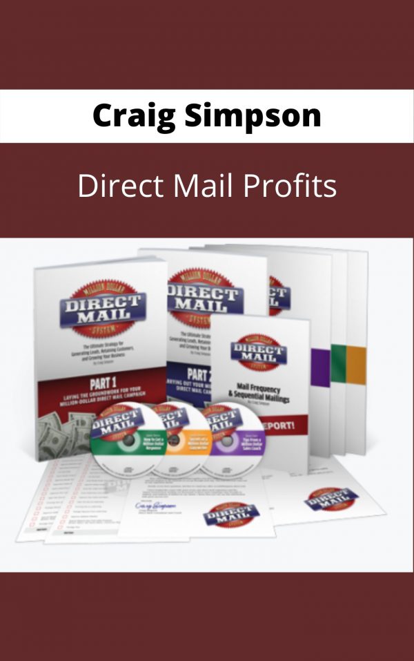 Craig Simpson – Direct Mail Profits – Available Now !!!