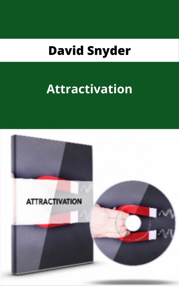 David Snyder – Attractivation – Available Now!!!