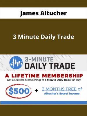 James Altucher – 3 Minute Daily Trade – Available Now!!!