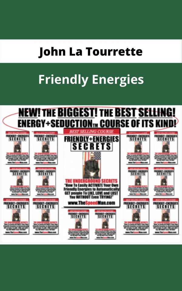 John La Tourrette – Friendly Energies – Available Now!!!