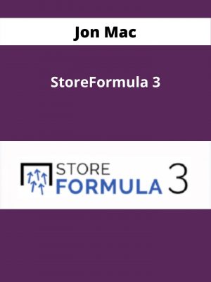 Jon Mac – Storeformula 3 – Available Now!!!