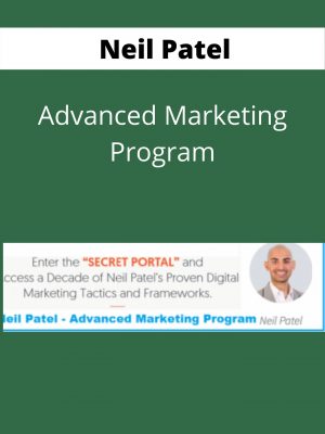 Neil Patel – Advanced Marketing Program- Available Now !!!