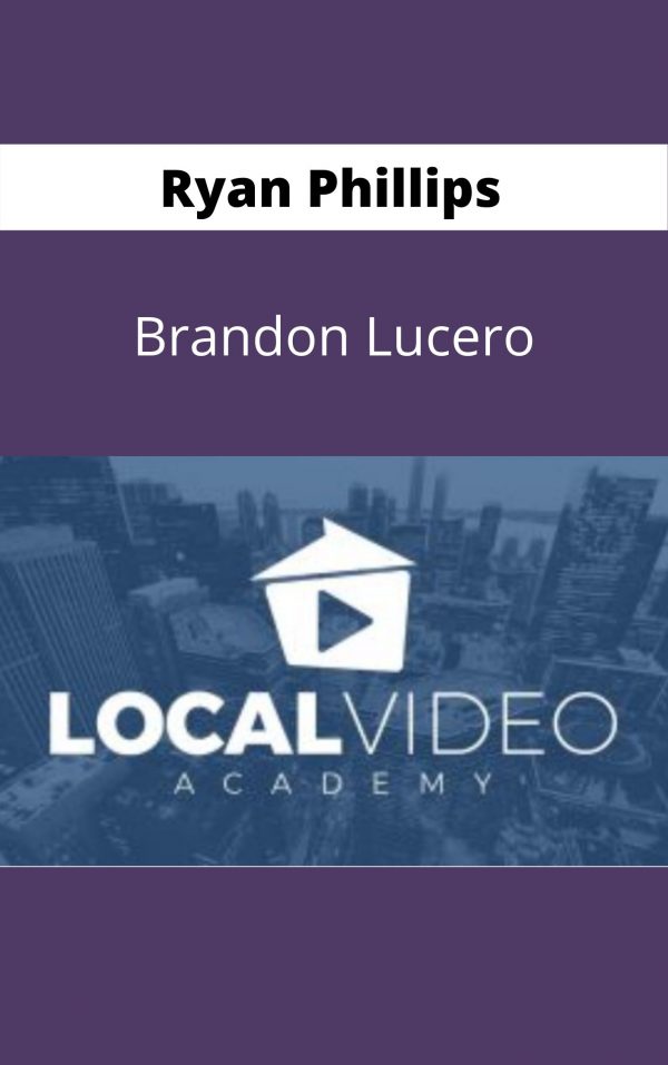 Ryan Phillips And Brandon Lucero – Available Now !!!