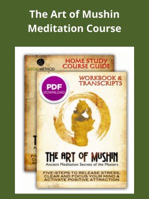 The Art Of Mushin Meditation Course – Available Now !!!