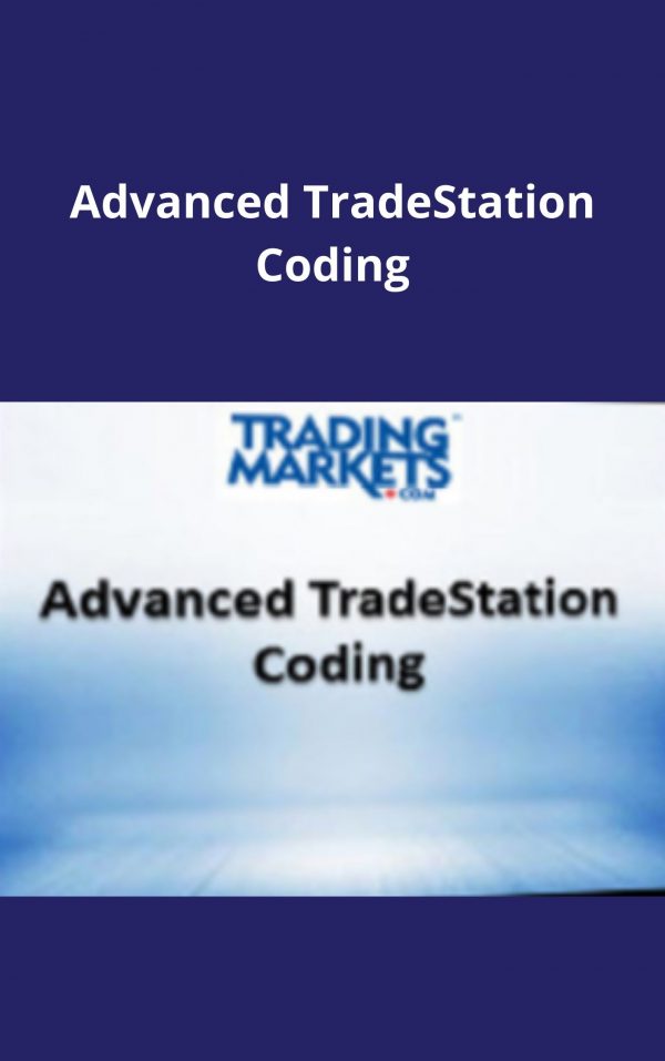 Advanced Tradestation Coding – Available Now!!!