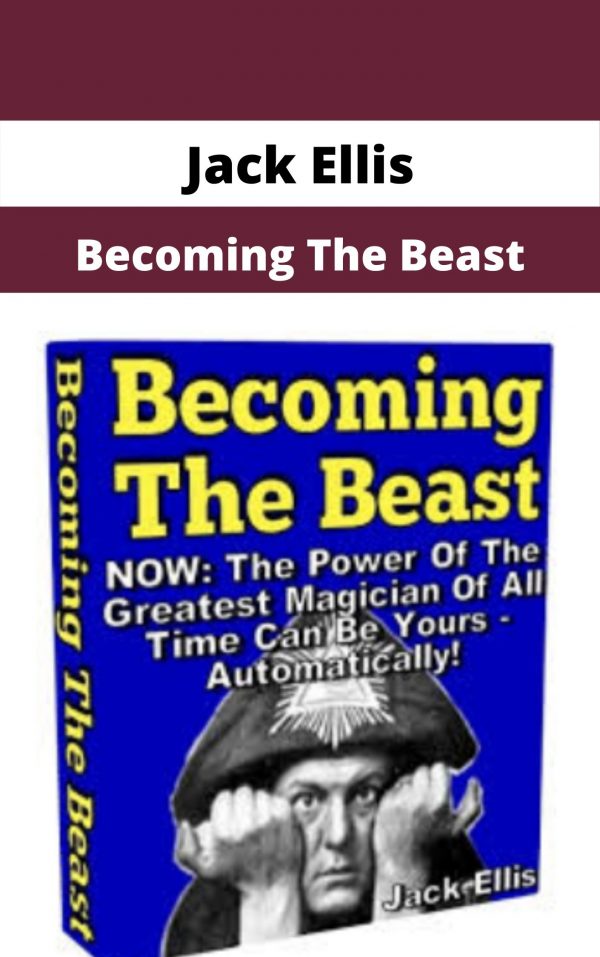 Jack Ellis – Becoming The Beast – Available Now!!!