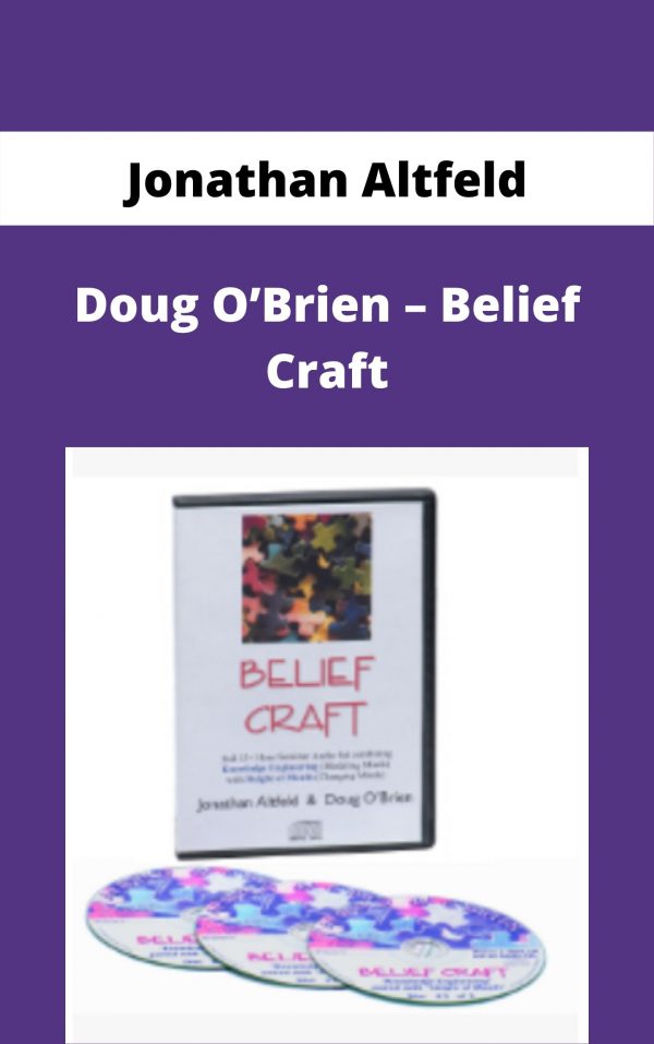 Jonathan Altfeld + Doug O’brien – Belief Craft – Available Now!!!