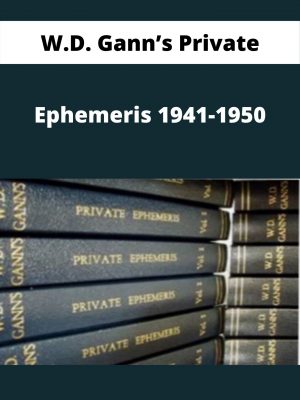 W.d. Gann’s Private Ephemeris 1941-1950 – Available Now!!!
