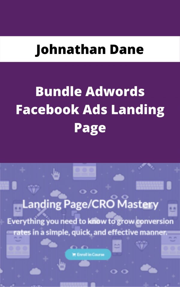 Johnathan Dane – Bundle Adwords Facebook Ads Landing Page – Available Now!!!