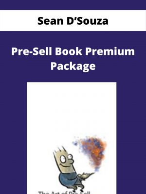 Sean D’souza – Pre-sell Book Premium Package – Available Now!!!