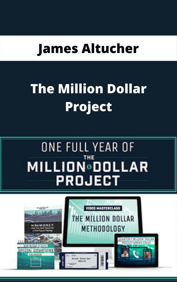 James Altucher – The Million Dollar Project – Available Now!!!