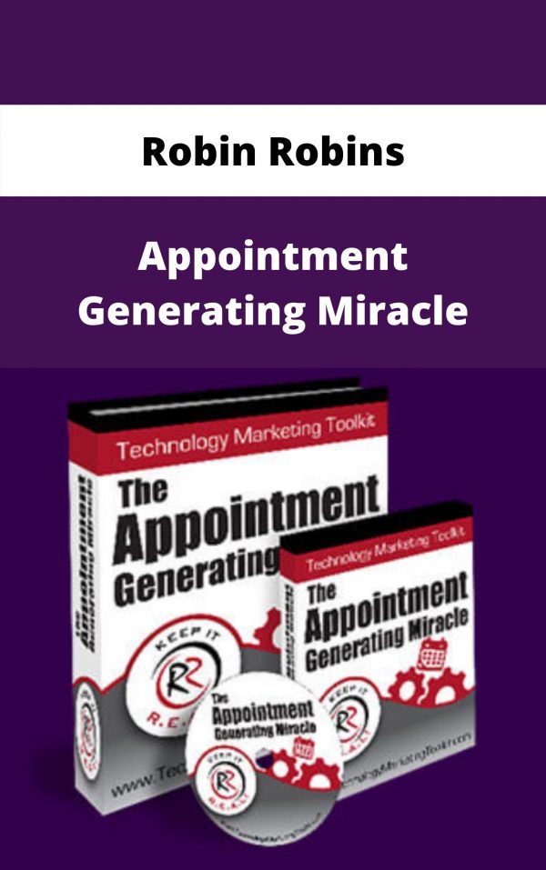 Robin Robins – Appointment Generating Miracle – Available Now!!!
