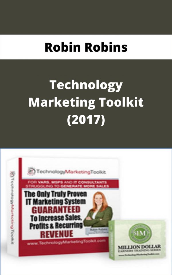 Robin Robins – Technology Marketing Toolkit (2017) – Available Now!!!