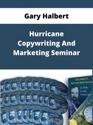 Gary Halbert – Hurricane Copywriting And Marketing Seminar – Available Now!!!