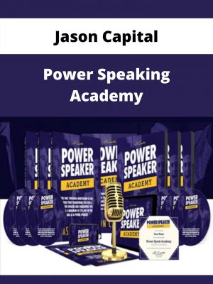 Jason Capital – Power Speaking Academy – Available Now!!!