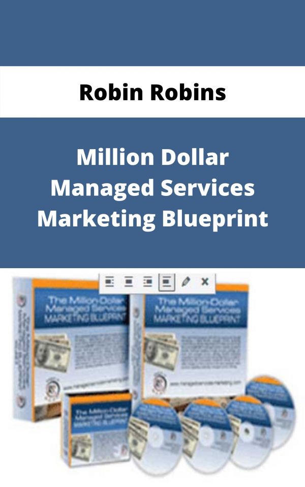 Robin Robins – Million Dollar Managed Services Marketing Blueprint – Available Now!!!