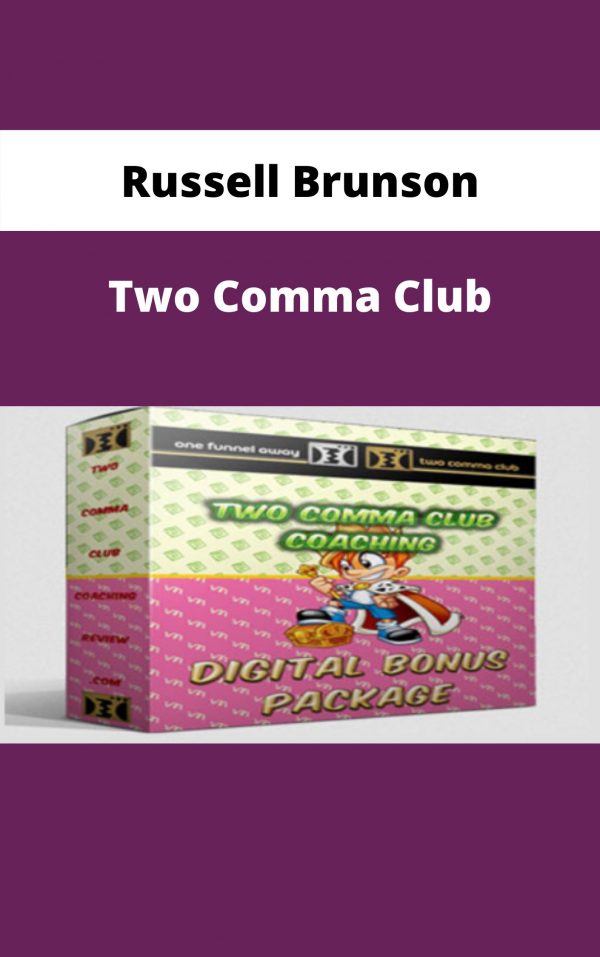 Russell Brunson – Two Comma Club – Available Now!!!