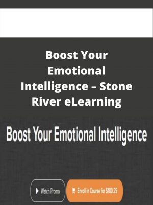 Boost Your Emotional Intelligence – Stone River Elearning – Available Now!!!