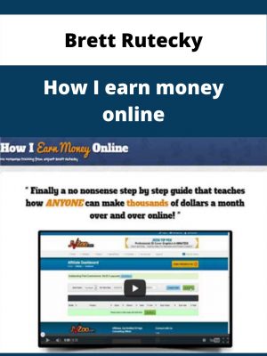 Brett Rutecky – How I Earn Money Online – Available Now!!!