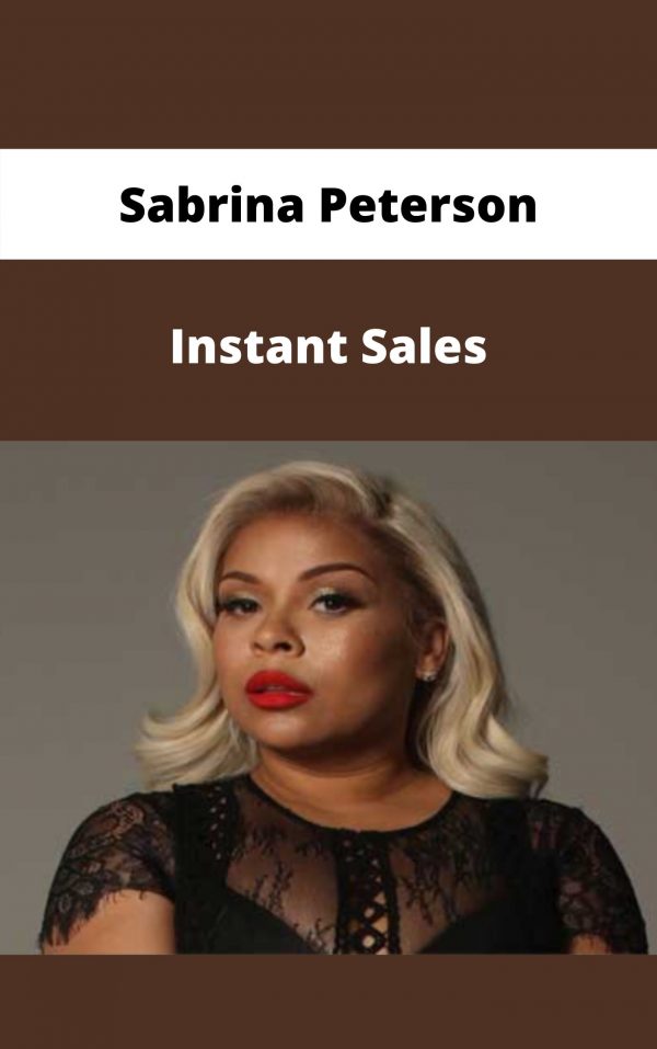 Sabrina Peterson – Instant Sales – Available Now!!!