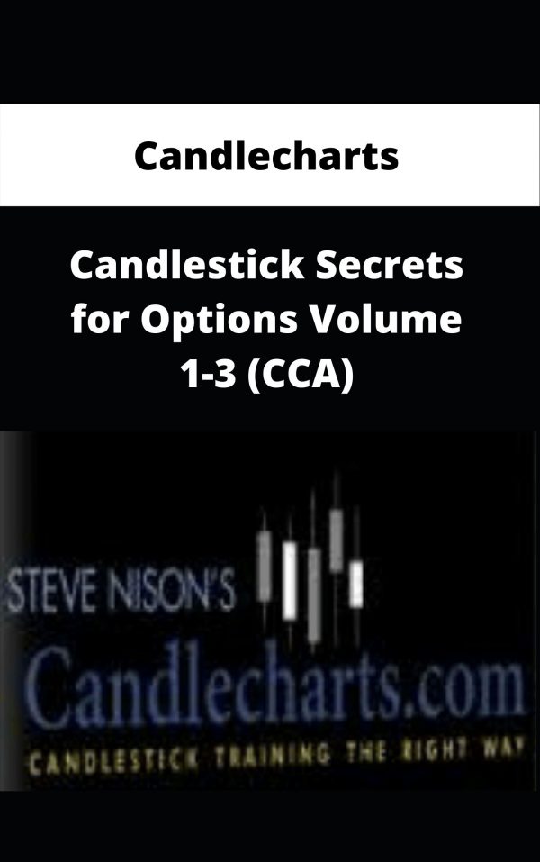 Candlecharts – Candlestick Secrets For Options Volume 1-3 (cca) – Available Now!!!