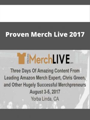 Proven Merch Live 2017 – Available Now!!!