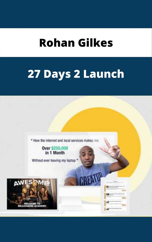 Rohan Gilkes – 27 Days 2 Launch – Available Now!!!