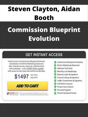 Steven Clayton, Aidan Booth – Commission Blueprint Evolution – Available Now!!!