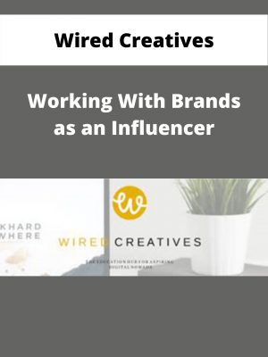 Wired Creatives – Working With Brands As An Influencer – Available Now!!!