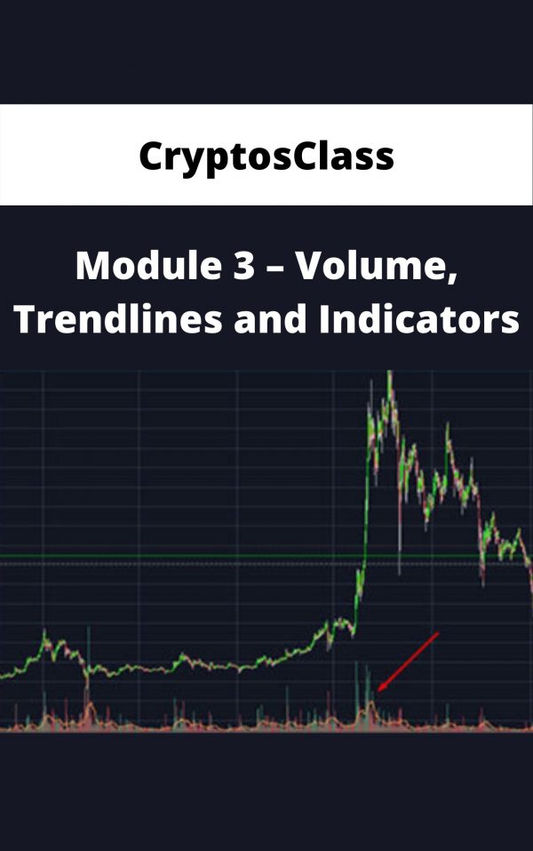 Cryptosclass – Module 3 – Volume, Trendlines And Indicators – Available Now!!!