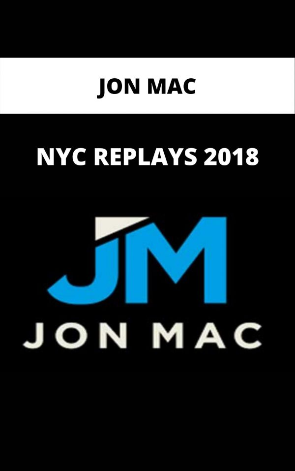 Jon Mac – Nyc Replays 2018 – Available Now!!!