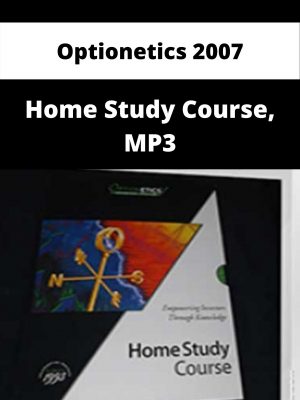 Optionetics 2007 – Home Study Course, Mp3 – Available Now!!!