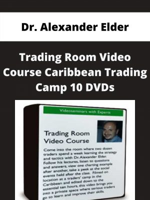 Dr. Alexander Elder – Trading Room Video Course Caribbean Trading Camp 10 Dvds – Available Now!!!