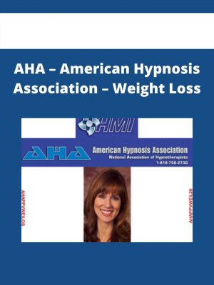 Aha – American Hypnosis Association – Weight Loss