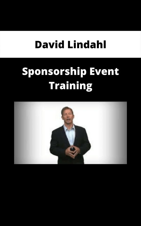 David Lindahl – Sponsorship Event Training