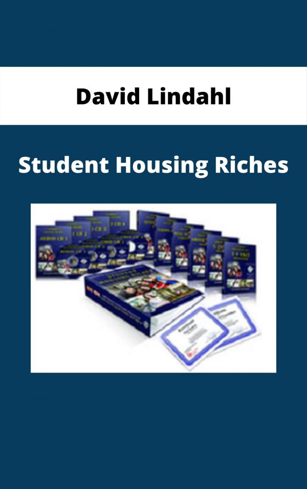 David Lindahl – Student Housing Riches