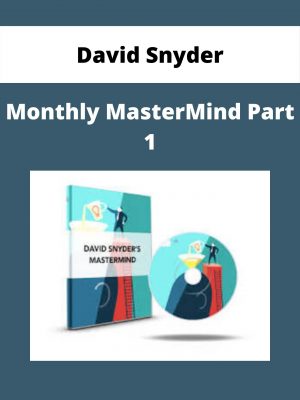 David Snyder – Monthly Mastermind Part 1