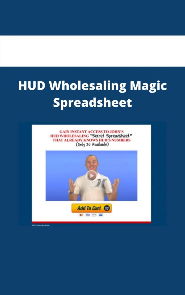 Hud Wholesaling Magic Spreadsheet
