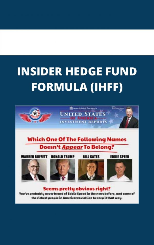 Insider Hedge Fund Formula (ihff)