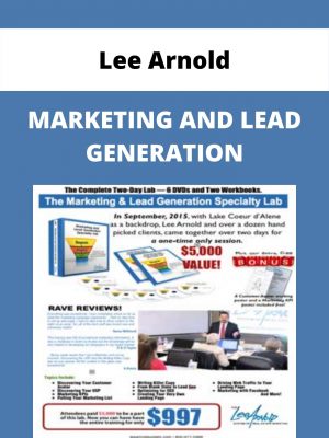 Lee Arnold – Marketing And Lead Generation