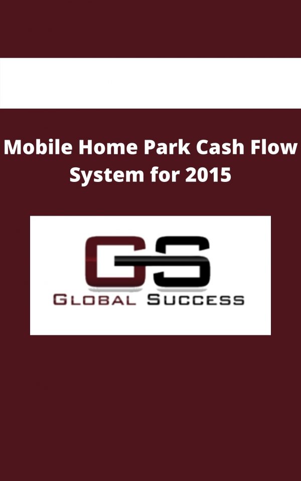 Mobile Home Park Cash Flow System For 2015