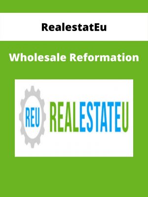 Realestateu – Wholesale Reformation