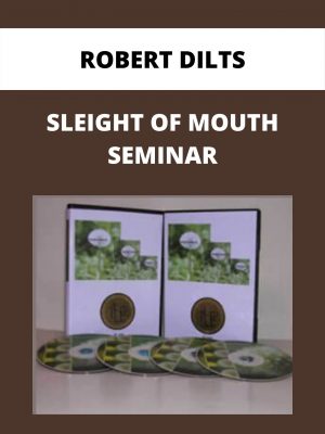 Robert Dilts – Sleight Of Mouth Seminar