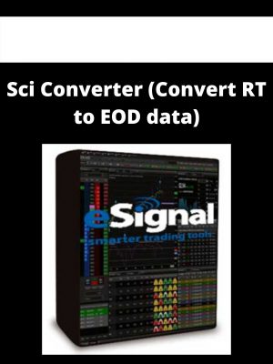 Sci Converter (convert Rt To Eod Data) – Available Now!!!