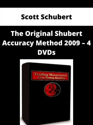 Scott Schubert – The Original Shubert Accuracy Method 2009 – 4 Dvds – Available Now!!!!